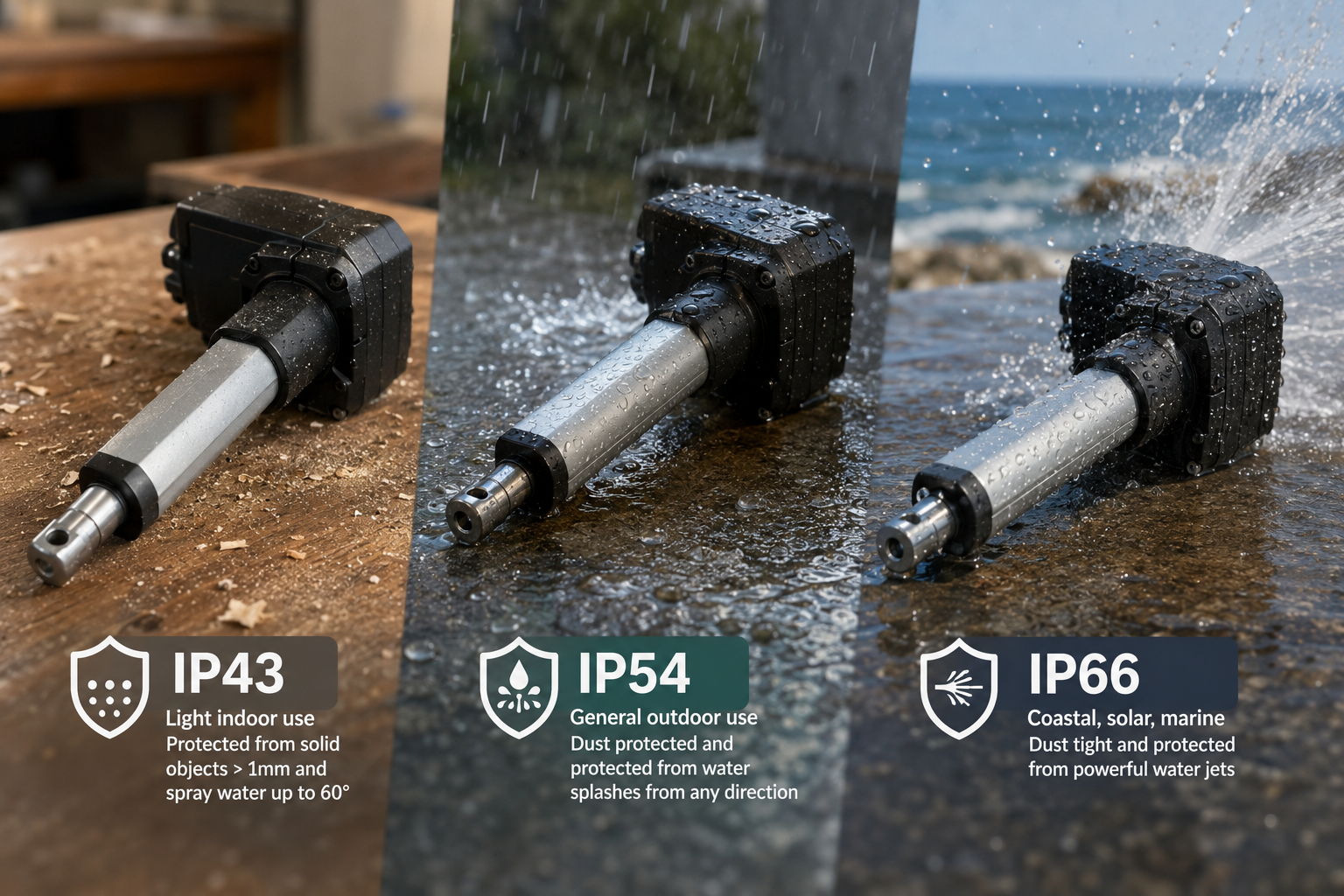 IP66 Waterproof Actuator